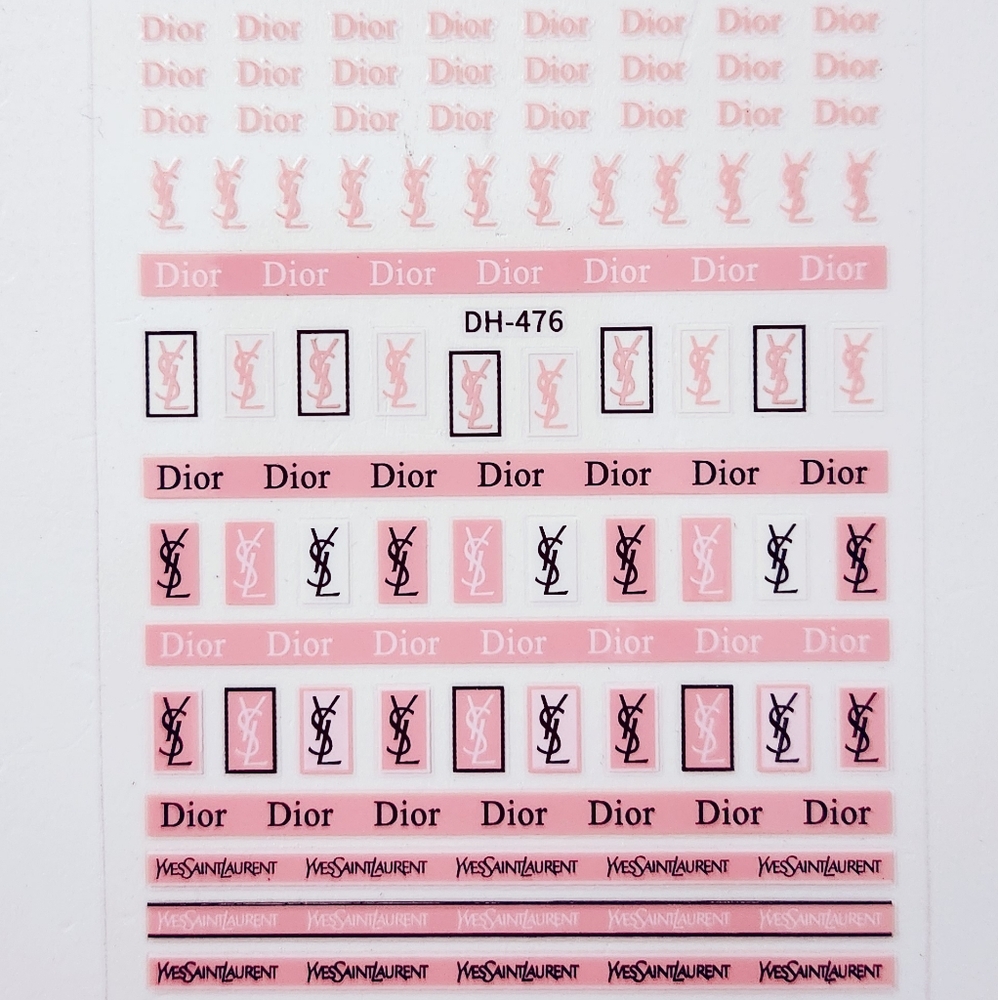 ⭐4/$15 Luxury Nail Art Stickers